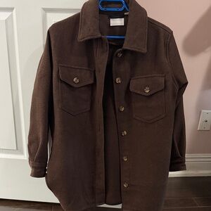 M BOUTIQUE Brown Button-Front Jacket Coat
XS but is longer
Perfect condition